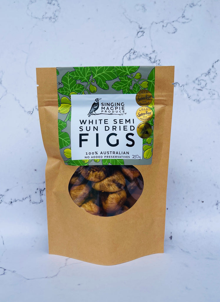 Chewy White Smyrna Semi Sun-Dried Figs 250g/1kg