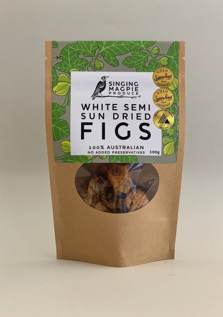 Chewy White Smyrna Semi Sun-Dried Figs 250g/1kg