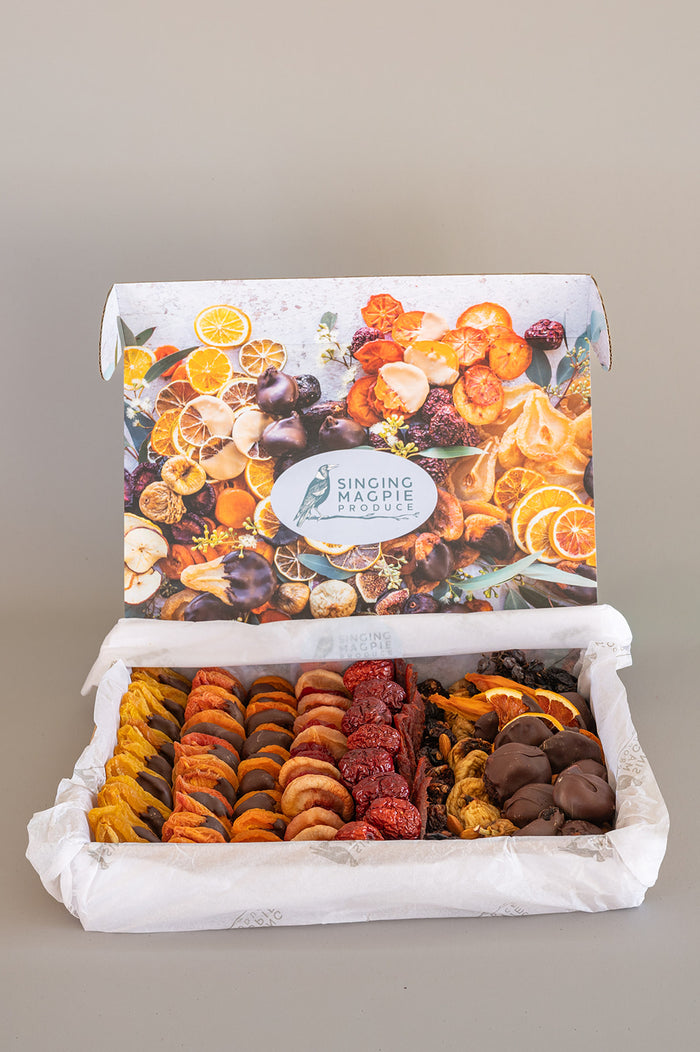 AA. Deluxe Rainbow Gift Box - CHOCOLATE DECADENCE (Large, dark choc)