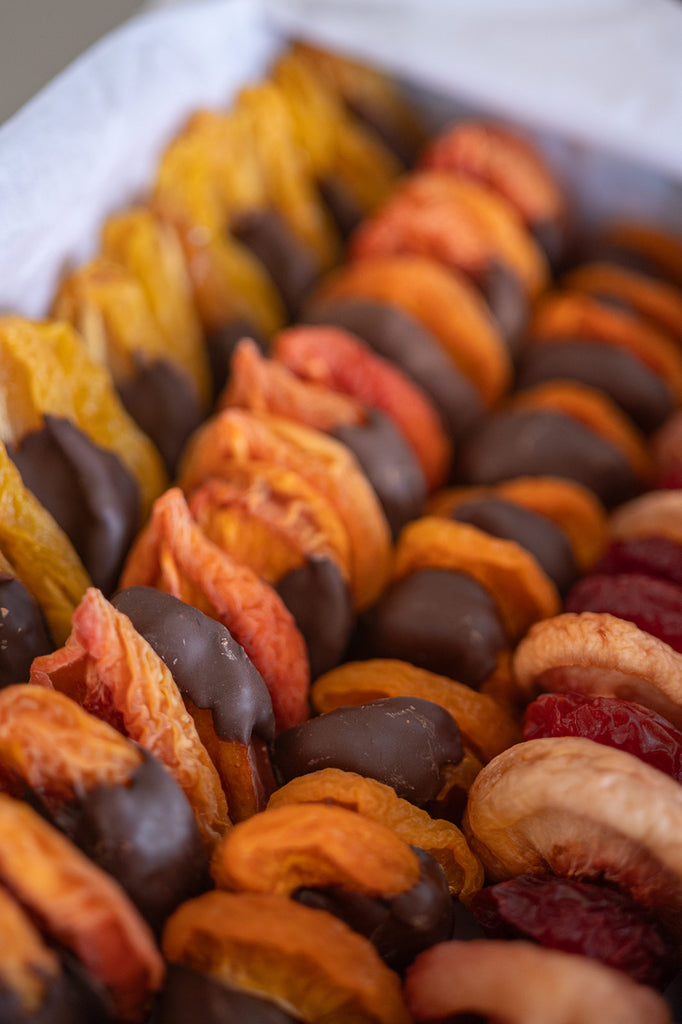 A6. Deluxe Rainbow Gift Box - CHOCOLATE DECADENCE (Large, dark choc)
