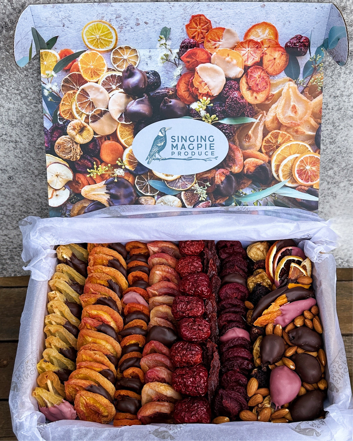 A. Deluxe Rainbow Gift Box - CHOCOLATE DECADENCE