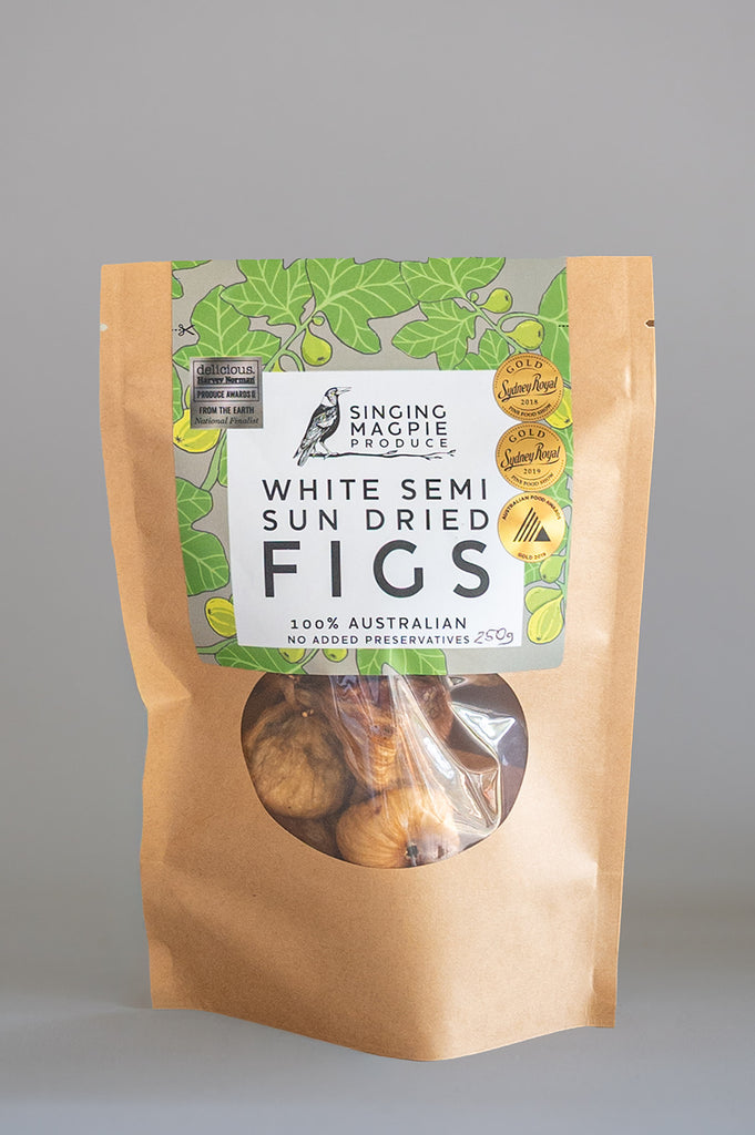 Chewy White Smyrna Semi Sun-Dried Figs 250g/1kg