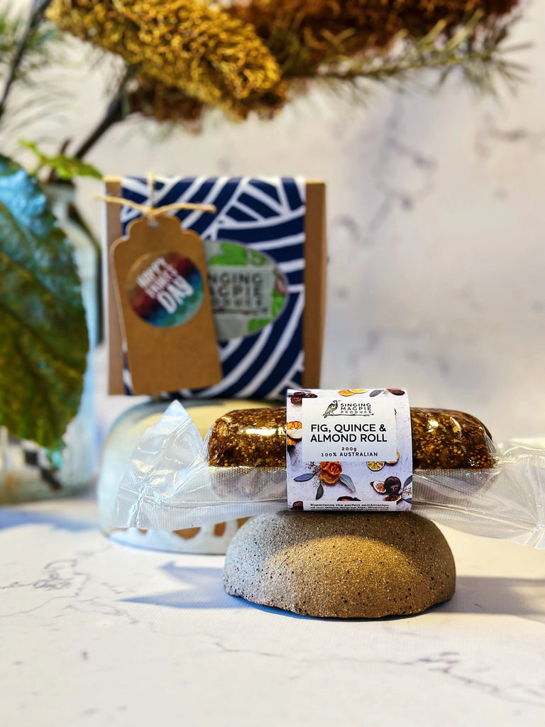 X. Small Choc Enrobed Fig box (+ Fig roll bundle 1 option) Singing Magpie Produce