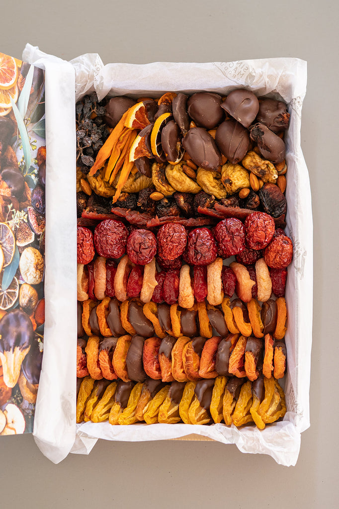 A6. Deluxe Rainbow Gift Box - CHOCOLATE DECADENCE (Large, dark choc)