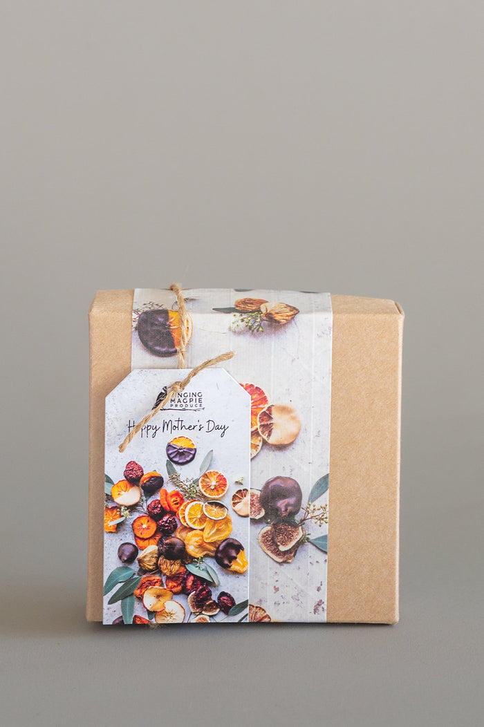AD. Chocolate Enrobed Fig Gift box (small, dark choc)