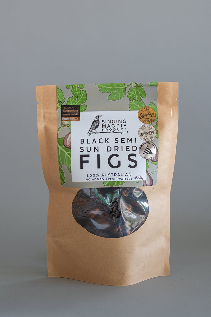 Black Genoa Semi Sun-Dried Figs 250g/1kg