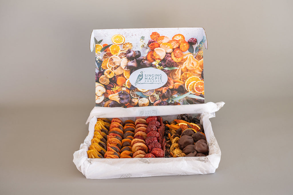 A6. Deluxe Rainbow Gift Box - CHOCOLATE DECADENCE (Large, dark choc)